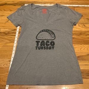Taco Tuesday, v-neck cute tee shirt